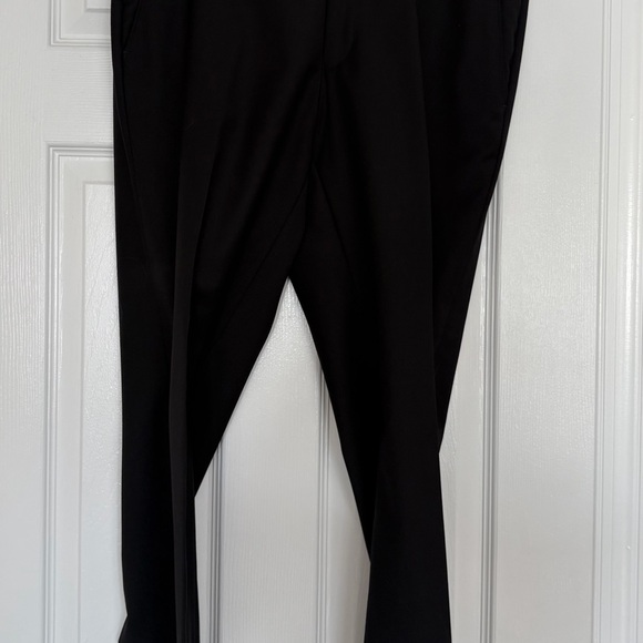 EUC Men’s Michael Kors Black Stretch Wool Suit Size 40 Regular 40R Inseam 30” - Picture 4 of 5